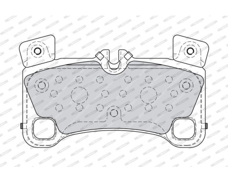 Brake Pad Set, disc brake PREMIER ECO FRICTION FDB4065 Ferodo, Image 4