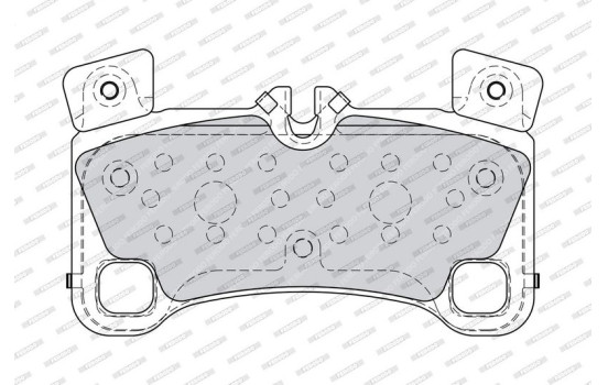 Brake Pad Set, disc brake PREMIER ECO FRICTION FDB4065 Ferodo, Image 4