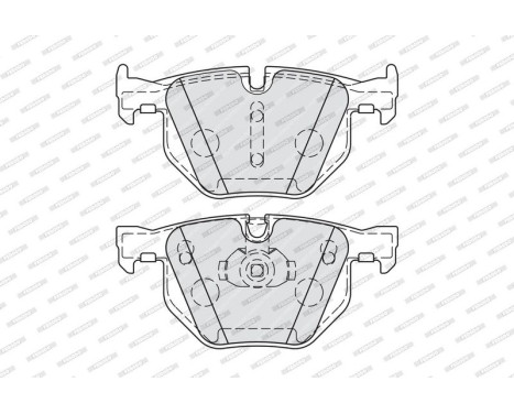 Brake Pad Set, disc brake PREMIER ECO FRICTION FDB4067 Ferodo, Image 3