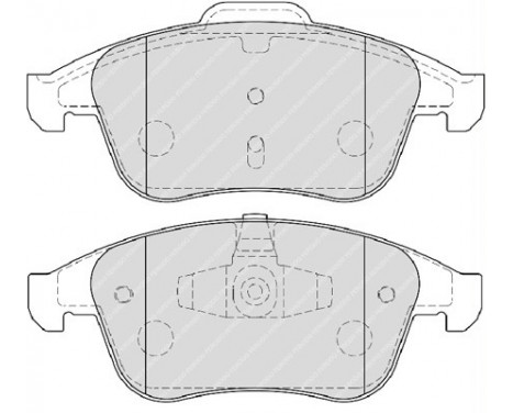 Brake Pad Set, disc brake PREMIER ECO FRICTION FDB4068 Ferodo, Image 2