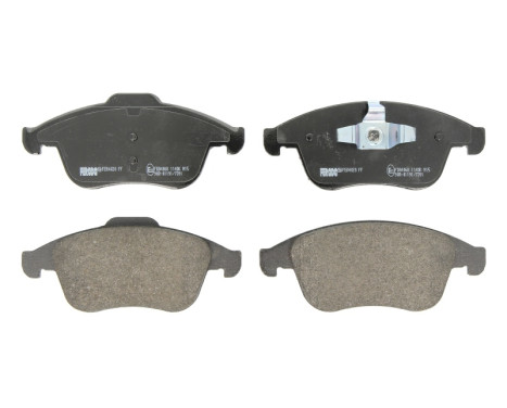 Brake Pad Set, disc brake PREMIER ECO FRICTION FDB4068 Ferodo