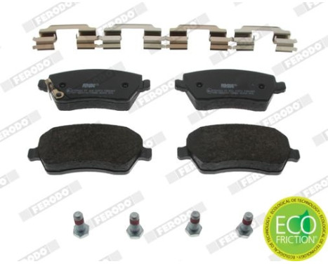 Brake Pad Set, disc brake PREMIER ECO FRICTION FDB4069 Ferodo, Image 3