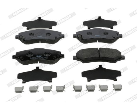 Brake Pad Set, disc brake PREMIER ECO FRICTION FDB4074 Ferodo, Image 4