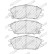 Brake Pad Set, disc brake PREMIER ECO FRICTION FDB4076 Ferodo, Thumbnail 4