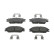 Brake Pad Set, disc brake PREMIER ECO FRICTION FDB4076 Ferodo, Thumbnail 3