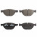 Brake Pad Set, disc brake PREMIER ECO FRICTION FDB4079 Ferodo