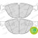 Brake Pad Set, disc brake PREMIER ECO FRICTION FDB4079 Ferodo, Thumbnail 5