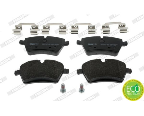 Brake Pad Set, disc brake PREMIER ECO FRICTION FDB4080 Ferodo, Image 3