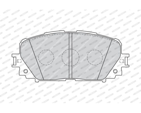 Brake Pad Set, disc brake PREMIER ECO FRICTION FDB4081 Ferodo, Image 4