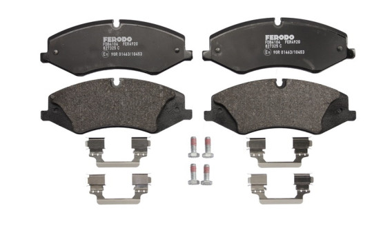 Brake Pad Set, disc brake PREMIER ECO FRICTION FDB4104 Ferodo