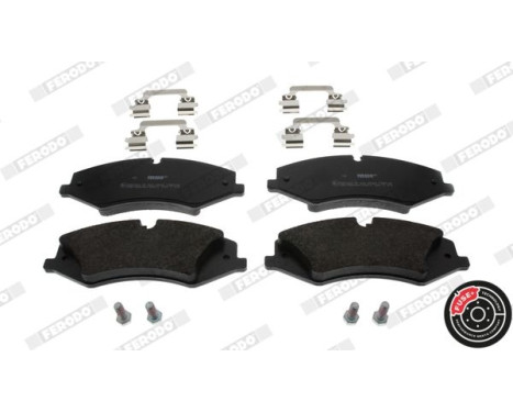 Brake Pad Set, disc brake PREMIER ECO FRICTION FDB4104 Ferodo, Image 5