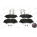 Brake Pad Set, disc brake PREMIER ECO FRICTION FDB4104 Ferodo, Thumbnail 5