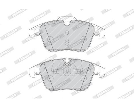 Brake Pad Set, disc brake PREMIER ECO FRICTION FDB4107 Ferodo, Image 4