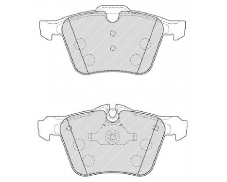 Brake Pad Set, disc brake PREMIER ECO FRICTION FDB4108 Ferodo, Image 2