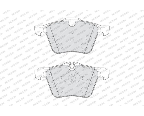 Brake Pad Set, disc brake PREMIER ECO FRICTION FDB4108 Ferodo, Image 4