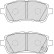 Brake Pad Set, disc brake PREMIER ECO FRICTION FDB4110 Ferodo, Thumbnail 2