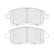 Brake Pad Set, disc brake PREMIER ECO FRICTION FDB4110 Ferodo, Thumbnail 4