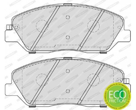 Brake Pad Set, disc brake PREMIER ECO FRICTION FDB4111 Ferodo, Image 5