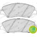 Brake Pad Set, disc brake PREMIER ECO FRICTION FDB4111 Ferodo, Thumbnail 5