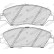 Brake Pad Set, disc brake PREMIER ECO FRICTION FDB4111 Ferodo, Thumbnail 5