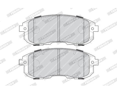 Brake Pad Set, disc brake PREMIER ECO FRICTION FDB4112 Ferodo, Image 4