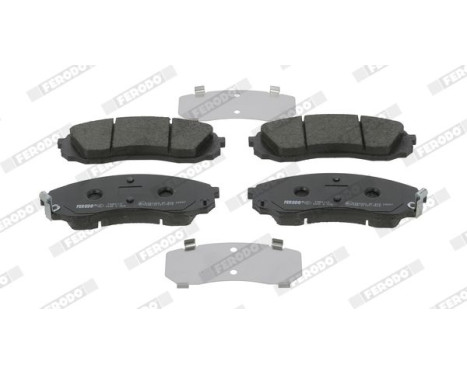 Brake Pad Set, disc brake PREMIER ECO FRICTION FDB4113 Ferodo, Image 4