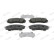 Brake Pad Set, disc brake PREMIER ECO FRICTION FDB4113 Ferodo, Thumbnail 4