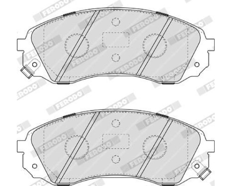 Brake Pad Set, disc brake PREMIER ECO FRICTION FDB4113 Ferodo, Image 5