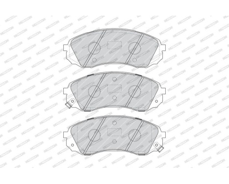 Brake Pad Set, disc brake PREMIER ECO FRICTION FDB4113 Ferodo, Image 4