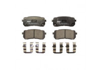 Brake Pad Set, disc brake PREMIER ECO FRICTION FDB4114 Ferodo