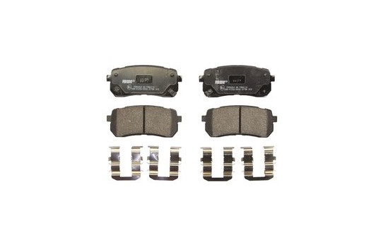 Brake Pad Set, disc brake PREMIER ECO FRICTION FDB4114 Ferodo
