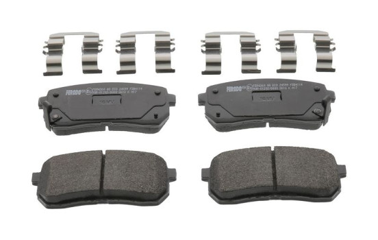 Brake Pad Set, disc brake PREMIER ECO FRICTION FDB4114 Ferodo, Image 3