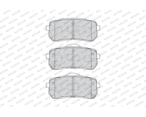 Brake Pad Set, disc brake PREMIER ECO FRICTION FDB4114 Ferodo, Image 4