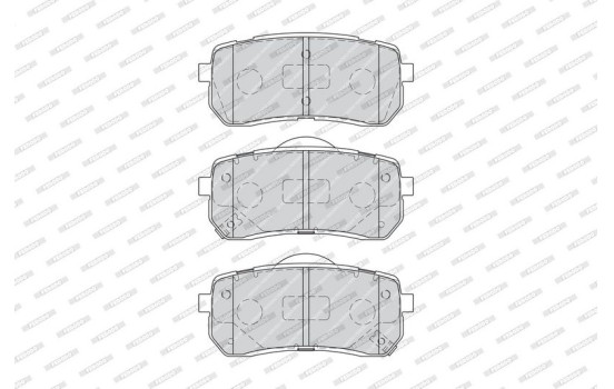 Brake Pad Set, disc brake PREMIER ECO FRICTION FDB4114 Ferodo, Image 4