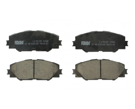 Brake Pad Set, disc brake PREMIER ECO FRICTION FDB4136 Ferodo