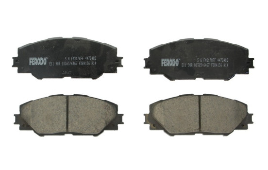 Brake Pad Set, disc brake PREMIER ECO FRICTION FDB4136 Ferodo