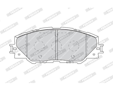 Brake Pad Set, disc brake PREMIER ECO FRICTION FDB4136 Ferodo, Image 3