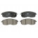 Brake Pad Set, disc brake PREMIER ECO FRICTION FDB4148 Ferodo