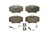 Brake Pad Set, disc brake PREMIER ECO FRICTION FDB415 Ferodo