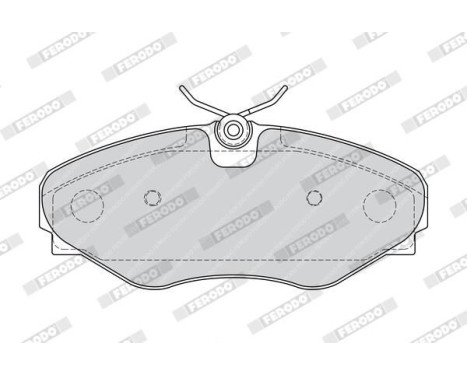 Brake Pad Set, disc brake PREMIER ECO FRICTION FDB4176 Ferodo, Image 4