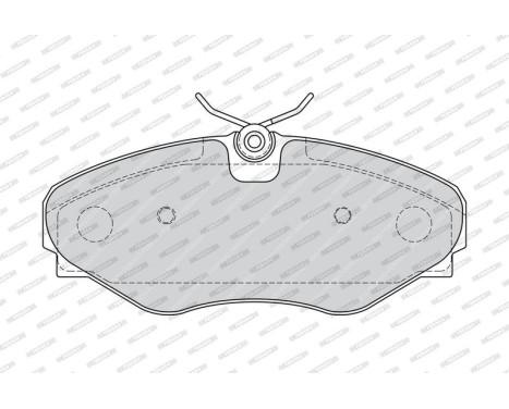 Brake Pad Set, disc brake PREMIER ECO FRICTION FDB4176 Ferodo, Image 4