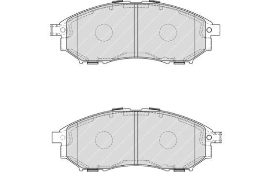 Brake Pad Set, disc brake PREMIER ECO FRICTION FDB4177 Ferodo, Image 2