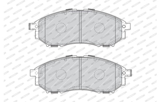 Brake Pad Set, disc brake PREMIER ECO FRICTION FDB4177 Ferodo, Image 4
