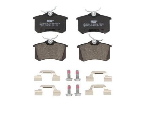 Brake Pad Set, disc brake PREMIER ECO FRICTION FDB4178 Ferodo