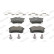 Brake Pad Set, disc brake PREMIER ECO FRICTION FDB4178 Ferodo, Thumbnail 3
