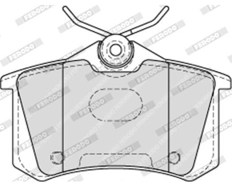 Brake Pad Set, disc brake PREMIER ECO FRICTION FDB4178 Ferodo, Image 4