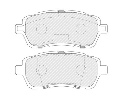 Brake Pad Set, disc brake PREMIER ECO FRICTION FDB4179 Ferodo, Image 3