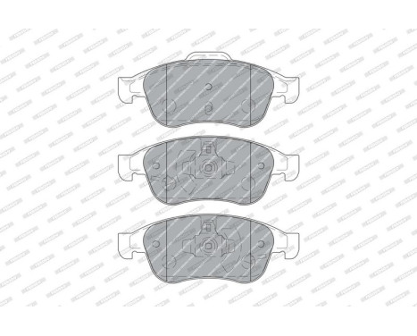 Brake Pad Set, disc brake PREMIER ECO FRICTION FDB4180 Ferodo, Image 3
