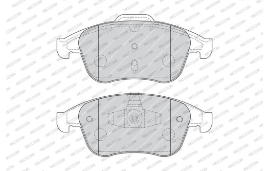 Brake Pad Set, disc brake PREMIER ECO FRICTION FDB4181 Ferodo, Image 4