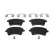 Brake Pad Set, disc brake PREMIER ECO FRICTION FDB4185 Ferodo, Thumbnail 3